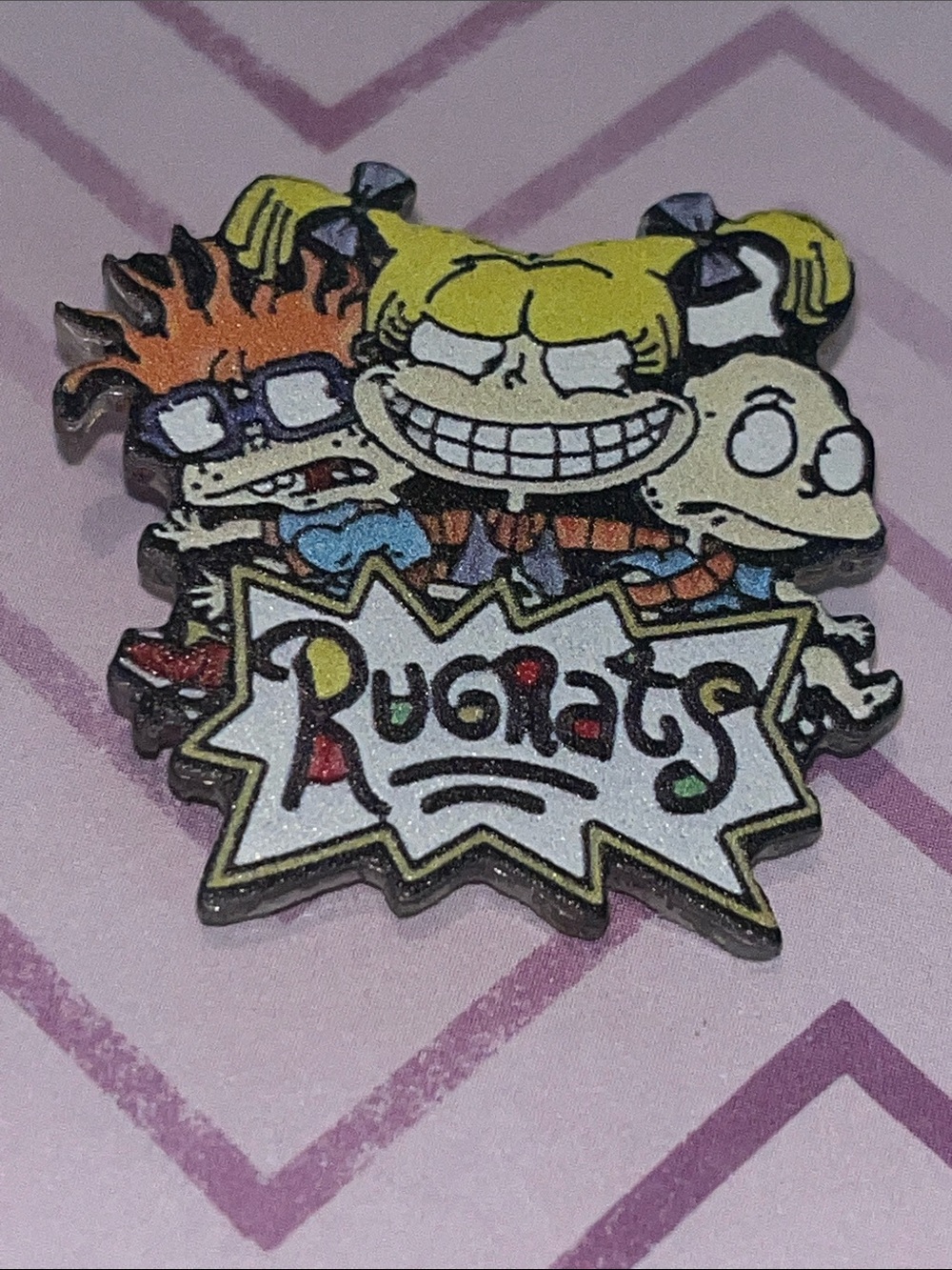 Rugrats Tommy Chuckie Angelica Acrylic Pin